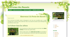 Desktop Screenshot of lafermedesbassets.fr